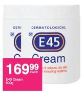 E45 Cream-500g Each