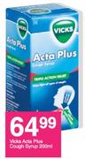 Vicks Acta Plus Cough Syrup-200ml