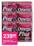 Pregomega Plus Pregnancy Supplement-30's Each