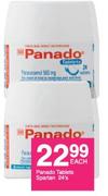 Panado Tablets Spartan-24's Each