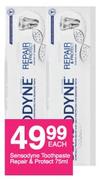 Sensodyne Toothpaste Repair & Protect-75ml Each
