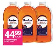 Savlon Antiseptic Liquid-750ml Each