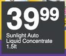 Sunlight Auto Liquid Concentrate-1.5Ltr