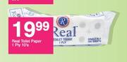 Real Toilet Paper 1 Ply-10's