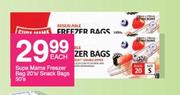 Supa Mama Freezer Bag 20's/ Snack Bags 50's-Each