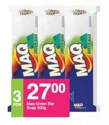 Maq Green Bar Soap-3x500g