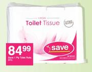 Save 1 Ply Toilet Rolls-24's