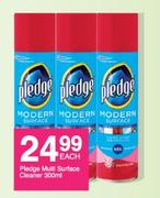 Pledge Multi Surface Cleaner-300ml Each