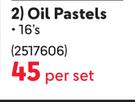 Staedtler Oil  Pastels 16's- Per Set