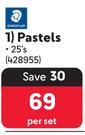 Staedtler Pastels 25's- Per Set