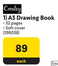 Croxley A3 Drawing Book-Each