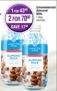 Lifestyle Food Unsweetened Almond Milk-1L
