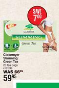 Closemyer Slimming Green Tea 20 Tea Bags
