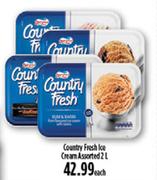 Country Fresh Ice Cream Assorted-2Ltr Each