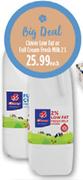 Clover Low Fat Or Full Cream Fresh Milk-2Ltr Each