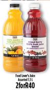 Food Lover's Juice Assorted-2 x 1.5Ltr