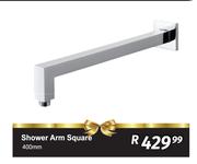 Shower Arm Square-400mm