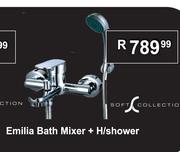 Emilia Bath Mixer + H/Shower