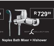 Naples Bath Mixer + H/Shower