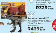 Jurassic World Assorted Wild & Roar Dino Trackers MD-HLP14-Each