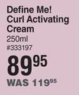 Curls In Bloom Define Me! Curl Activating Cream-250ml