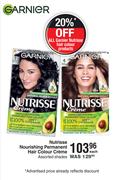 Garnier Nutrisse Nourishing Permanent Hair Colour Creme (Assorted Shades)-Each