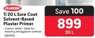 Plascon Sure Coat Solvent-Based Plaster Primer 357975-20Ltr