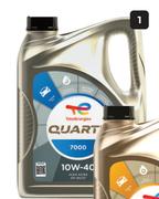 Total Quartz 7000 10W-40 Petrol Oil 424977-5Ltr