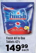 Finish All In One Tablets-42's Each