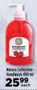 Nature Collection Handwash-400ml Each