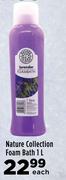 Nature Collection Foam Bath-1L Each