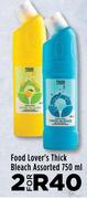 Food Lover's Thick Bleach Assorted-For 2 x 750ml