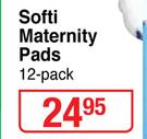 Softi Maternity Pads-12 Pack