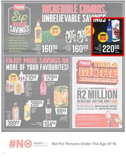 SPAR EASTERN CAPE : Your One Stop Easter Shop (23 March - 5 April 2021) Valid in Amahlathi, Bedford, Buffalo, Cala, Centane, Kwa-Fetting, Komga, Nemato, Patensie, page 15