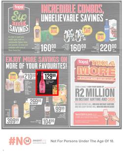 SPAR EASTERN CAPE : Your One Stop Easter Shop (23 March - 5 April 2021) Valid in Amahlathi, Bedford, Buffalo, Cala, Centane, Kwa-Fetting, Komga, Nemato, Patensie, page 15