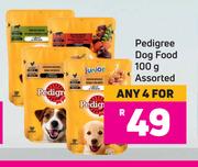 Pedigree Dog Food Assorted-For Any 4 x 100g