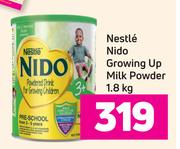 Nestle Nido Growing Up Milk Powder-1.8kg