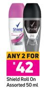 Shield Roll On Assorted-For Any 2 x 50ml