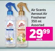 Air Scents Aerosol Air Freshener Assorted-350ml Each