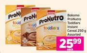 Bokomo Pronutro Toddlers Instant Cereal Assorted-250g Each