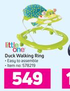 Little One Duck Walking Ring