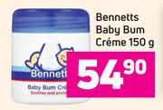 Bennetts Baby Bum Creme-150g
