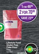 Lifestyle Food Gluten Free Cake Flour-500g