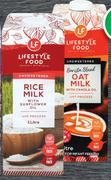 Lifestyle Food Unsweetened Rice Milk-1L
