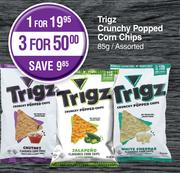 Trigz Crunchy Popped Corn Chips Assorted-85g