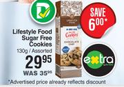 Lifestyle Food Sugar Free Cookies Assorted-130g