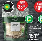 Lifestyle Food White Quinoa-1Kg
