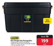 Addis 110L Rough Tote Storage Box-Each