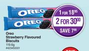 Oreo Strawberry Flavoured Biscuits-For 2 x 119.6g