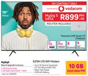Hisense 75" Premium UHD Smart TV 75A6GS-On My Gig 5 Data